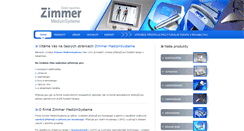 Desktop Screenshot of i-zimmer.cz