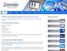 Tablet Screenshot of i-zimmer.cz